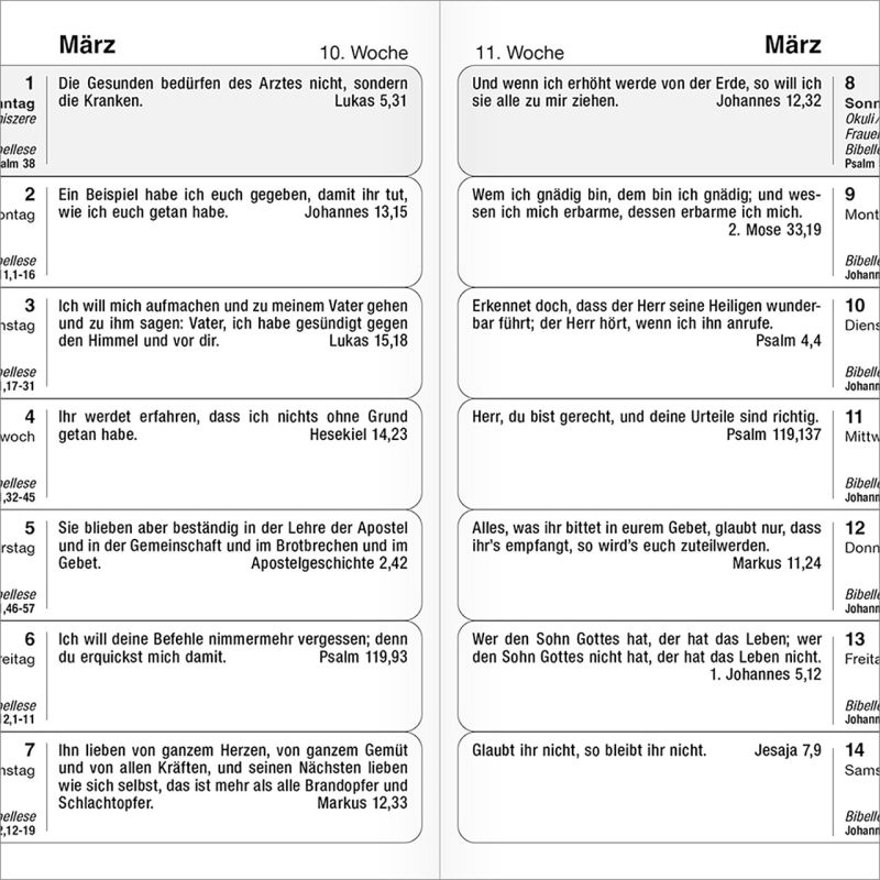 Gottes Wort für jeden Tag 2026