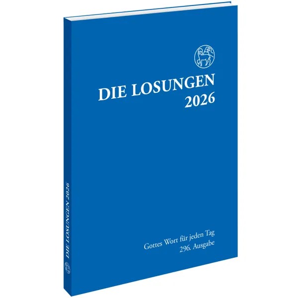 Losungen 2026 dunkelblau, Normalausgabe