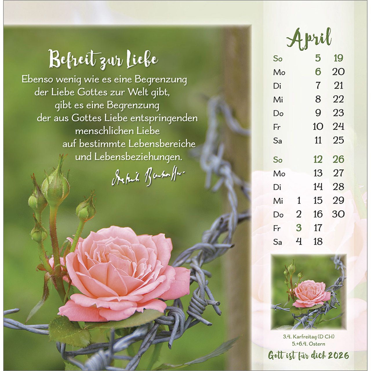 Gott ist für dich 2026