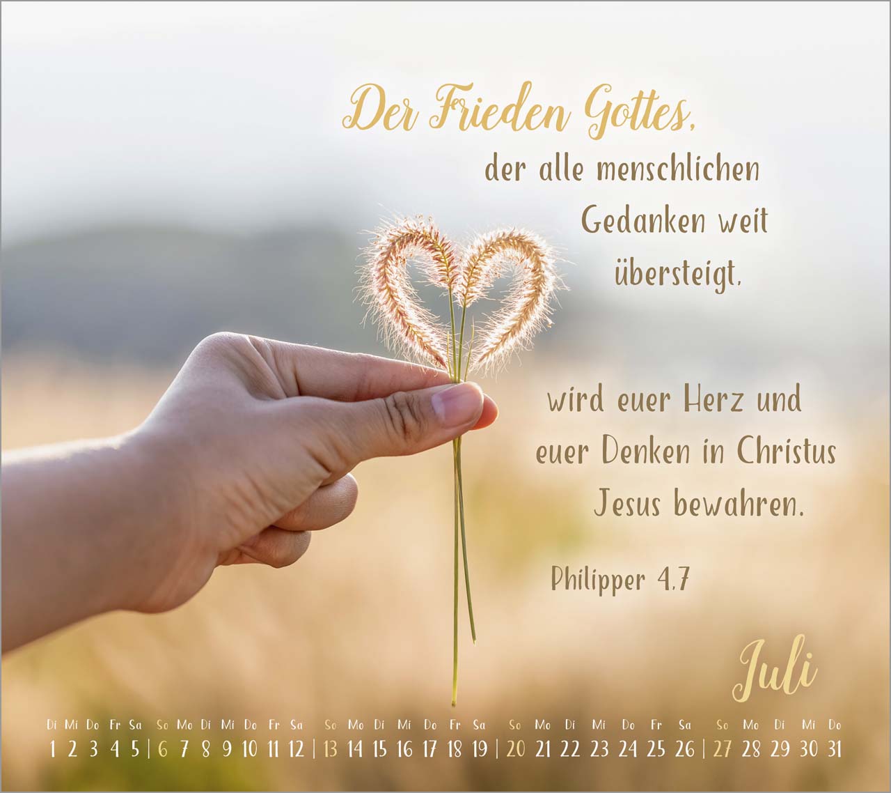 Segensworte - Tischkalender