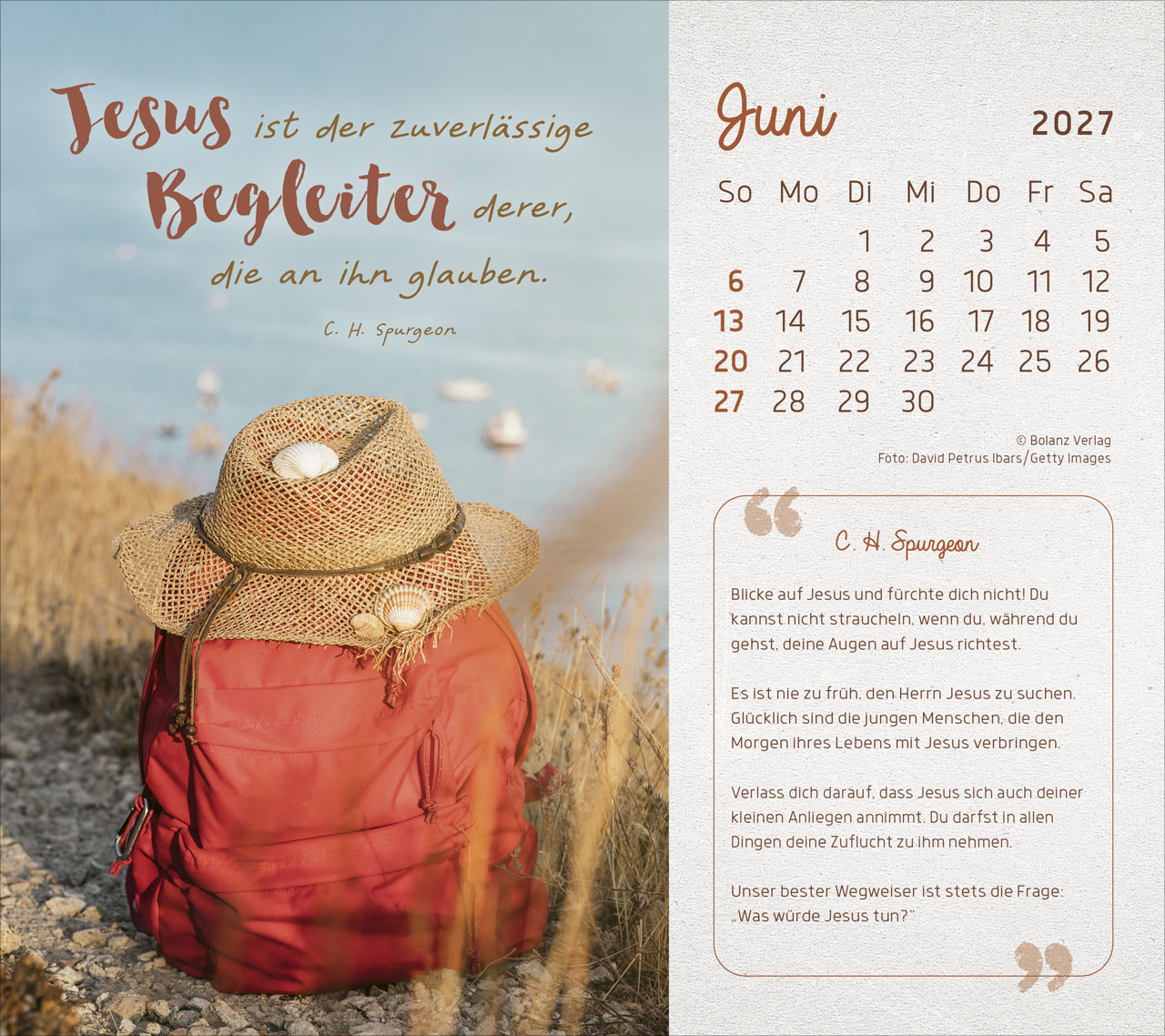 Mit seiner Kraft 2027 – Tischkalender