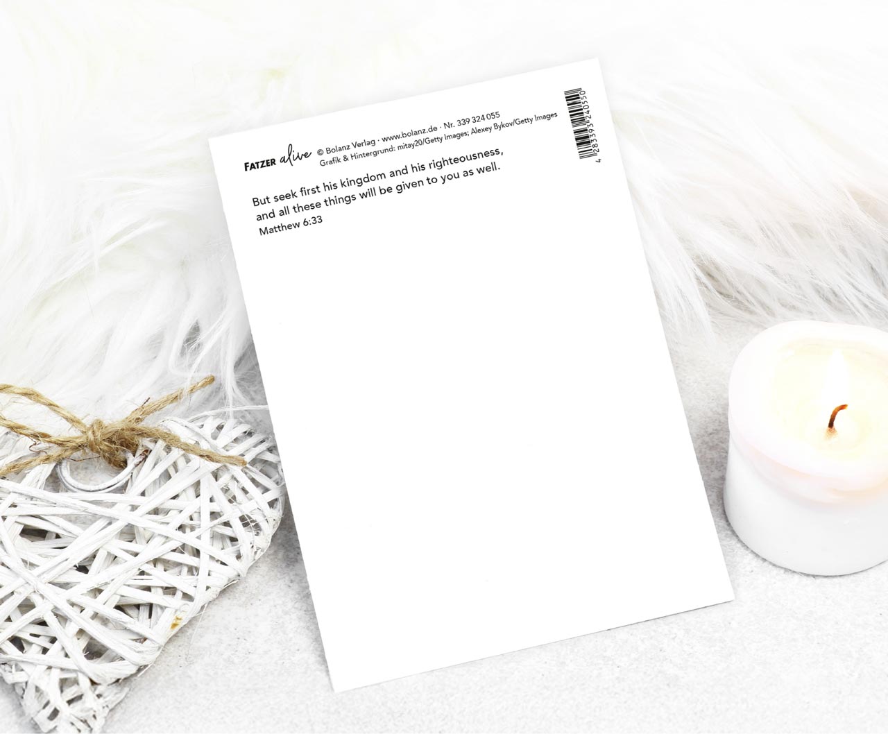 Postkarte His Kingdom