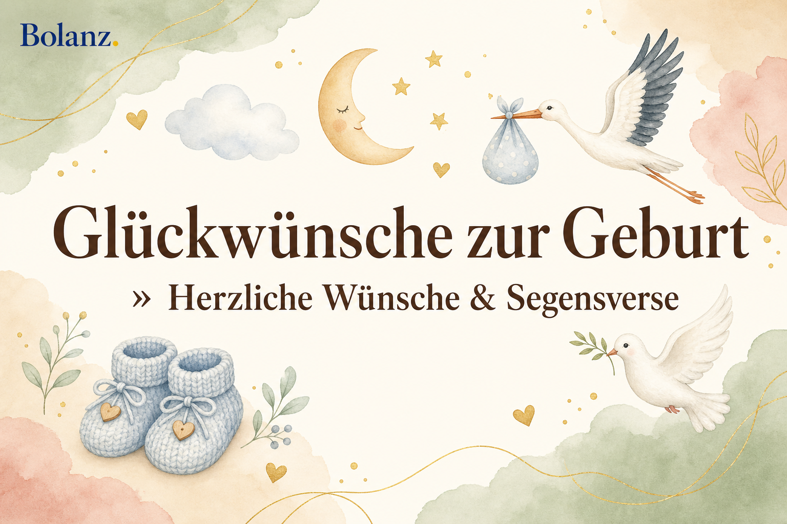 Glückwünsche zur Geburt: 60+ herzliche Wünsche & Segensverse