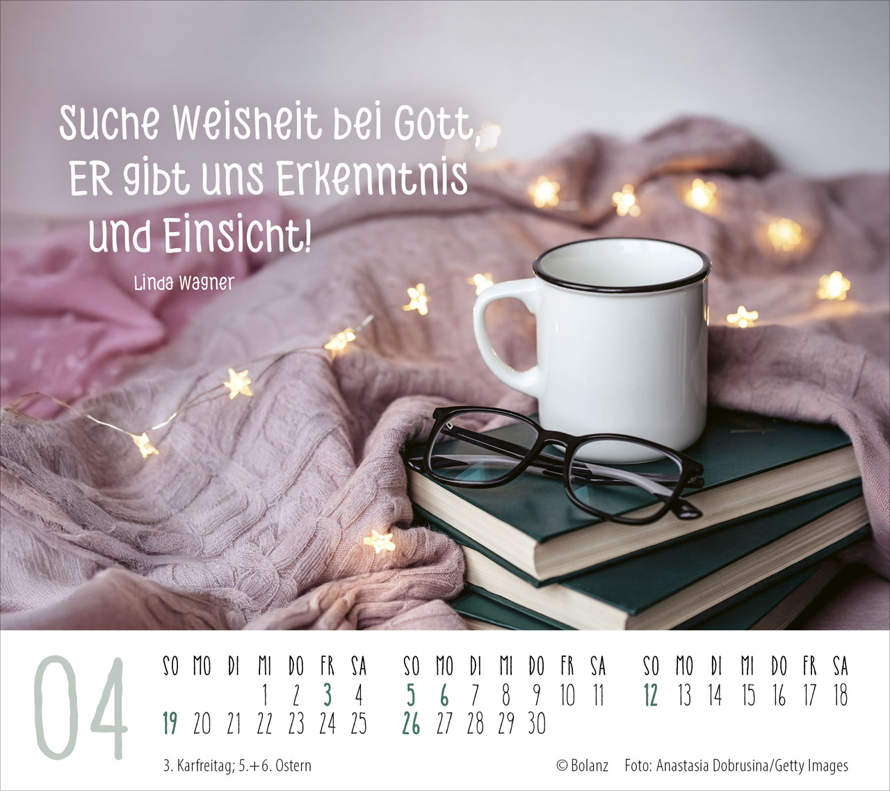 Gute Wünsche für Dich 2026 - Tischkalender Gute Wünsche für Dich 2026 - Tischkalender