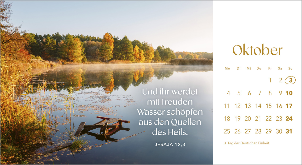 Quelle des Lebens 2027 – Postkartenkalender