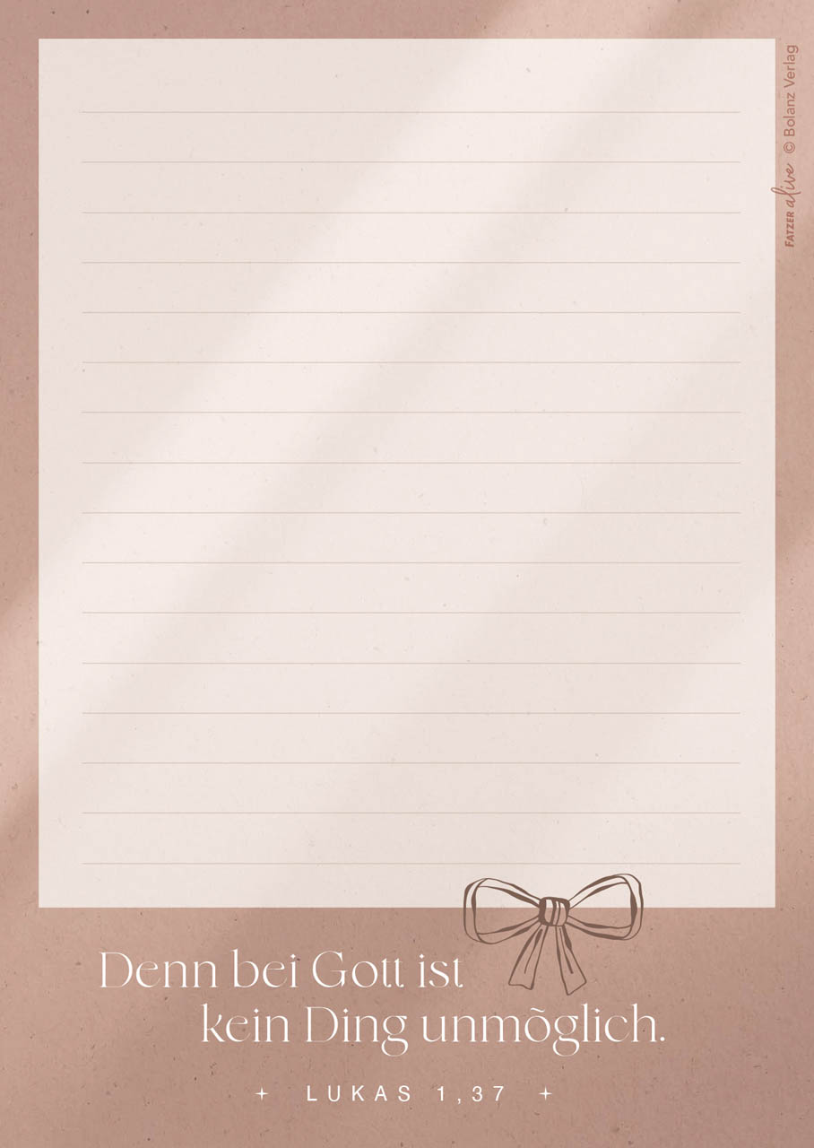 Notizblock Fatzer alive – Meine Notizblock A6