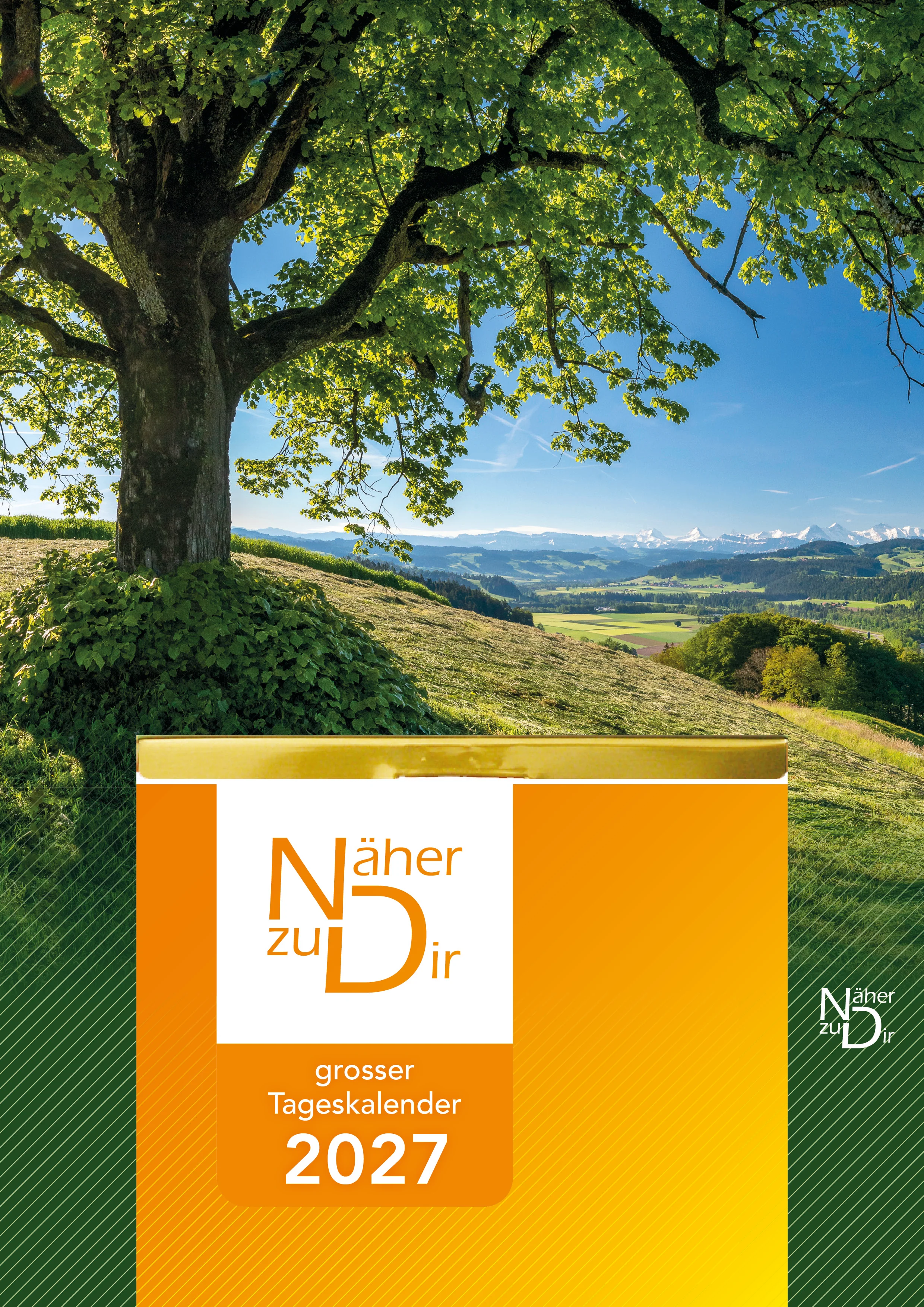 Näher zu Dir 2027 – Abreißkalender mit Rückwand