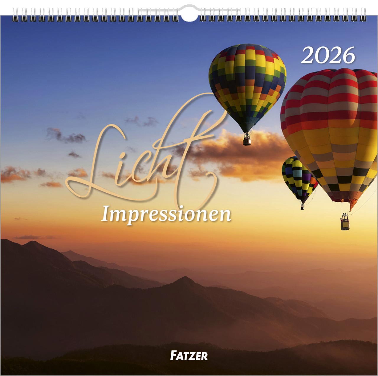 Licht Impressionen Wandkalender 2026