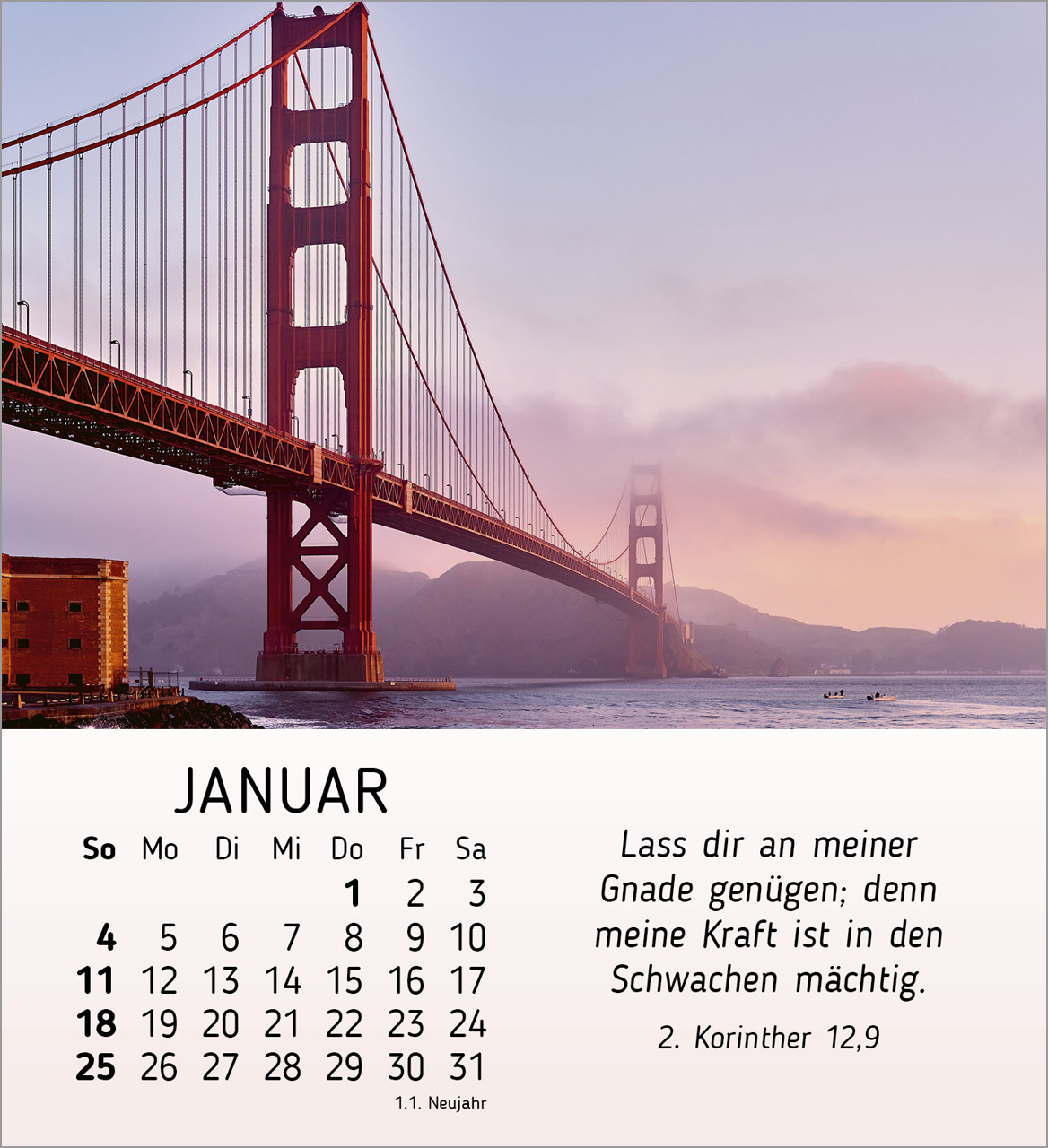 Schöheit des Lichts Tischkalender 2026 Schöheit des Lichts Tischkalender 2026