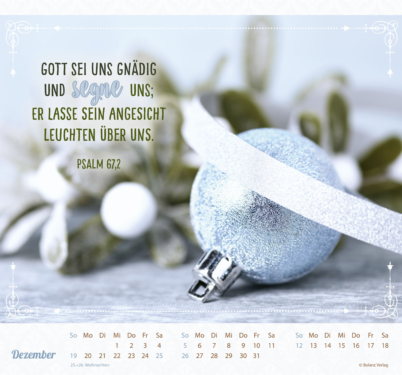 Am Anfang war das Wort 2027 – Wandkalender