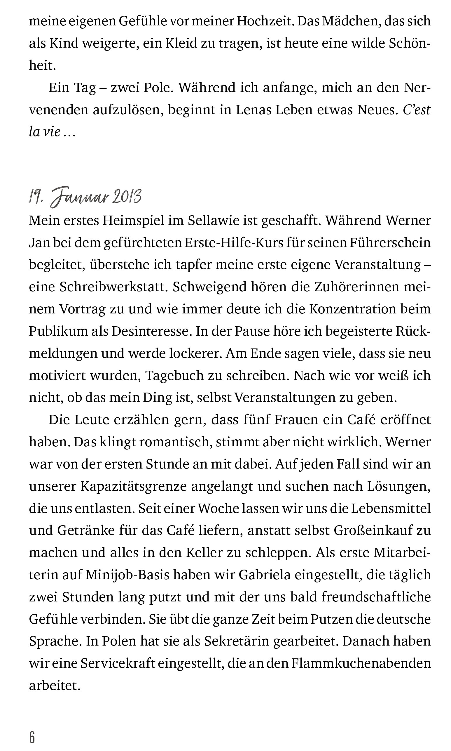 Ich hab noch nie so gern gelebt