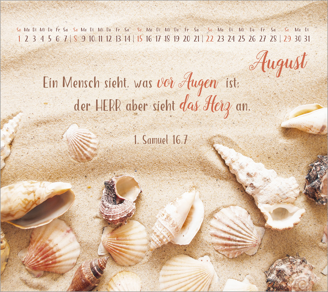 Segensworte  2027 – Tischkalender