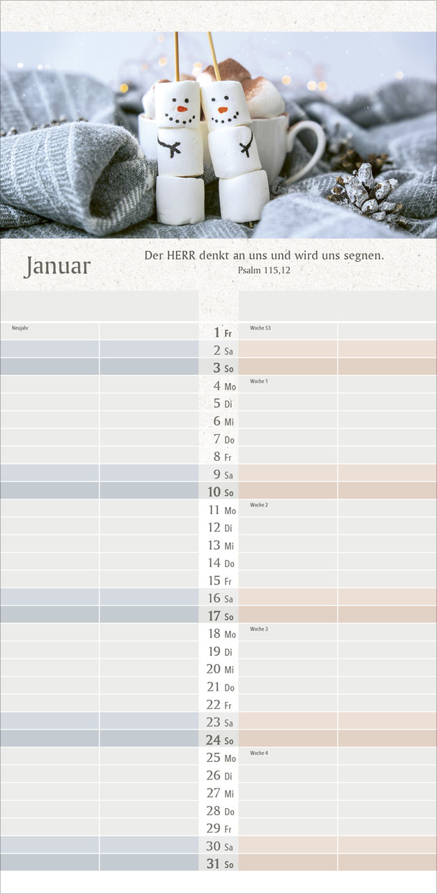 Wir zwei 2027 – Terminplaner