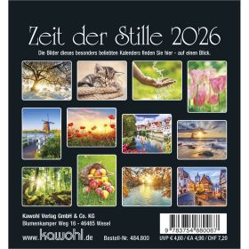 Zeit der Stille 2026