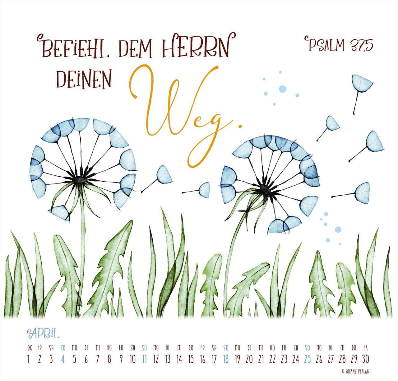 Gesegnet Tag für Tag 2027 – Posterkalender