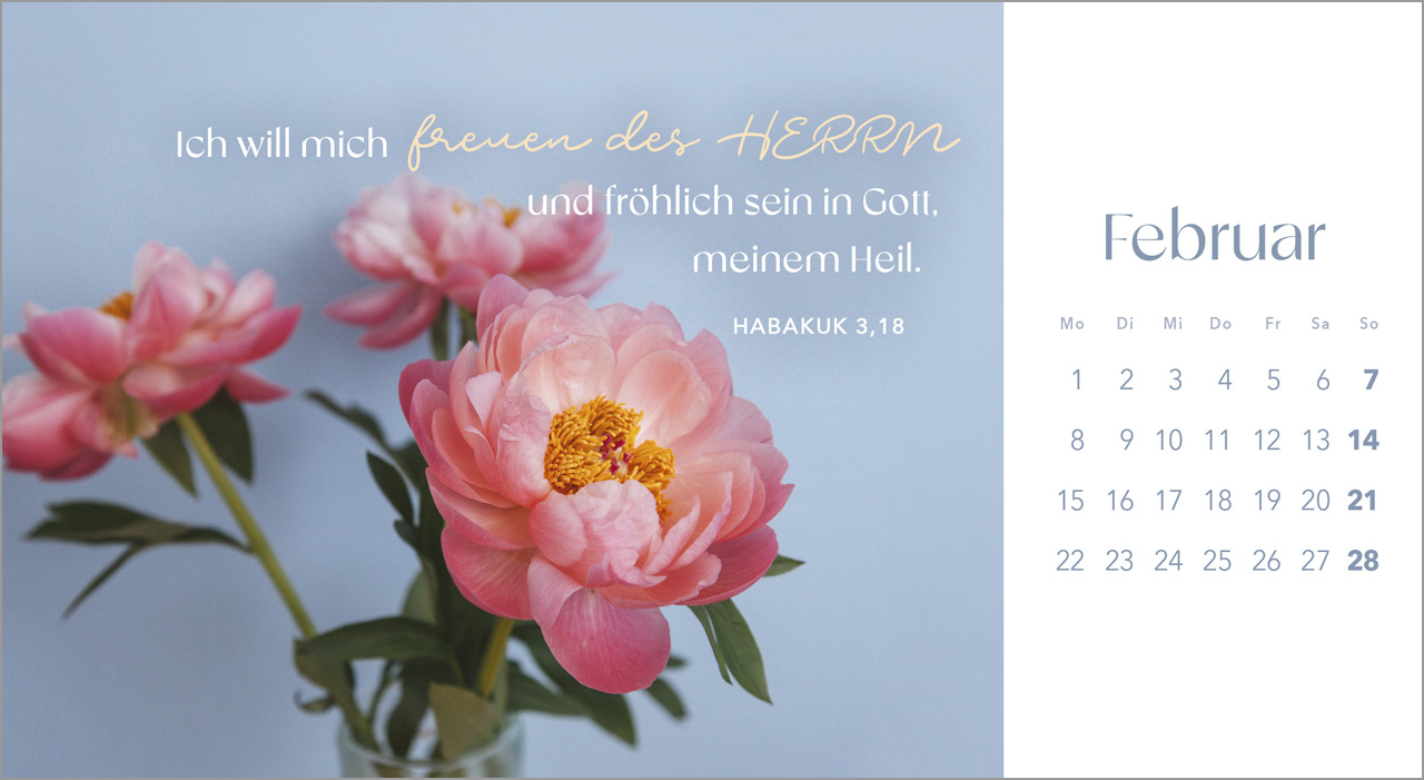 Augenblicke der Anbetung 2027 – Postkartenkalender
