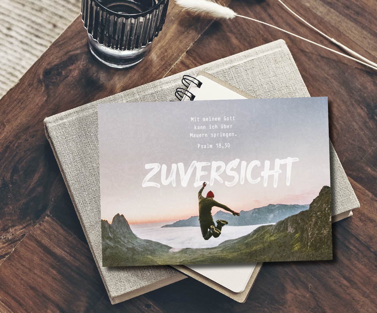 Postkarte Zuversicht
