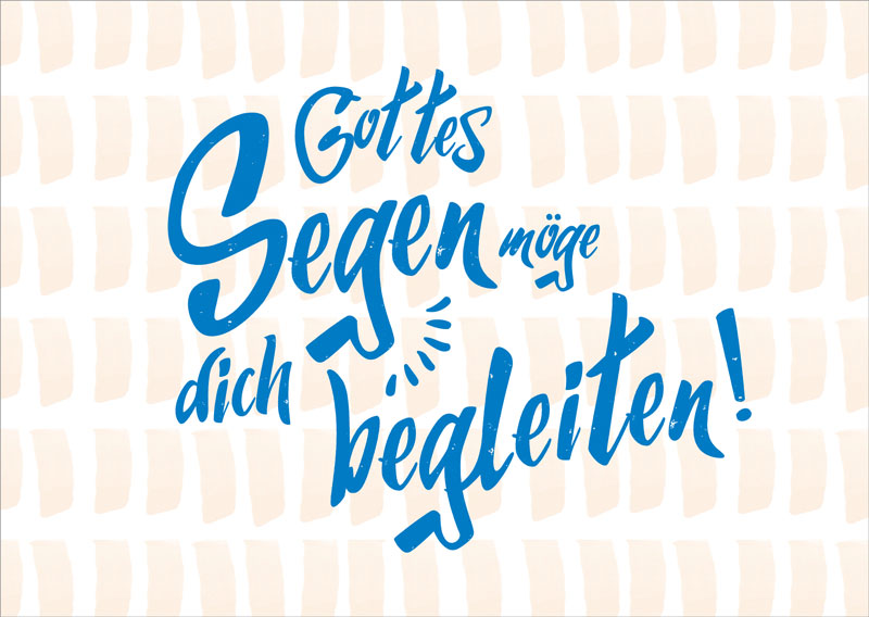 Postkartenbox Segenswünsche