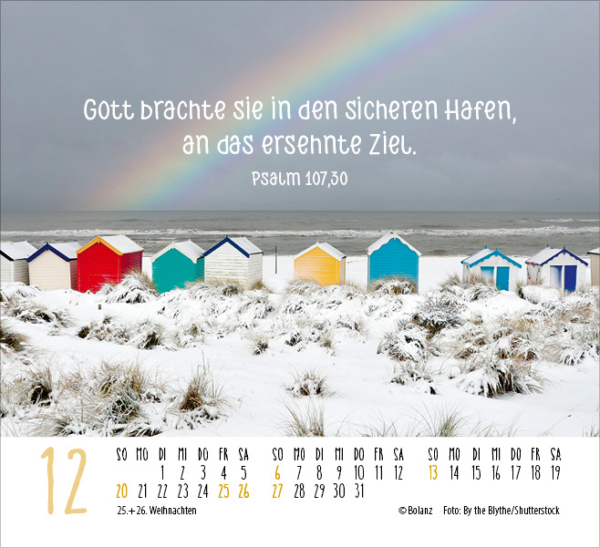 Zeit für Meer - Minikalender 2026