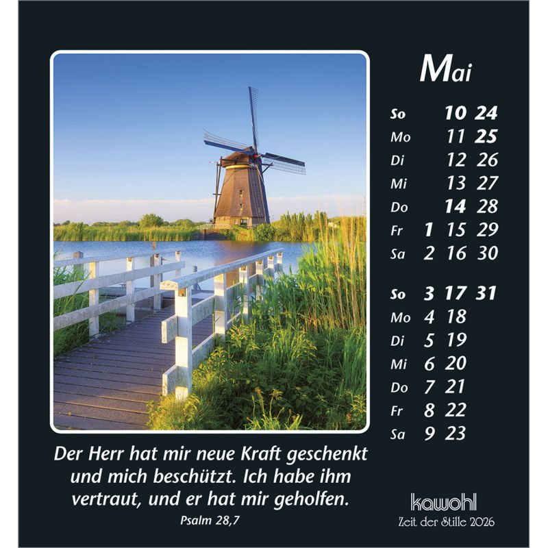 Zeit der Stille 2026