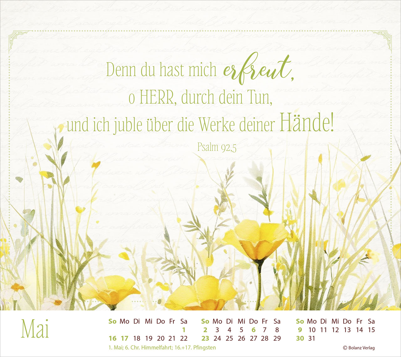 Wortpoesie – Wortschatzgalerie 2027 – Tischkalender