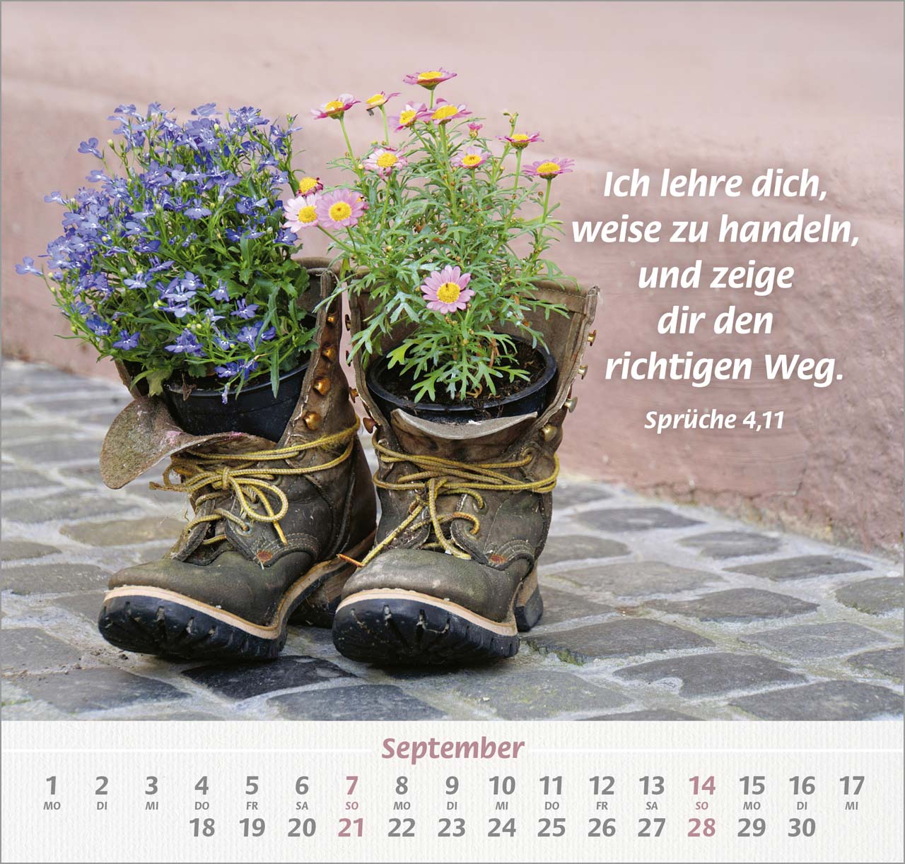 Denn du bist bei mir Wandkalender