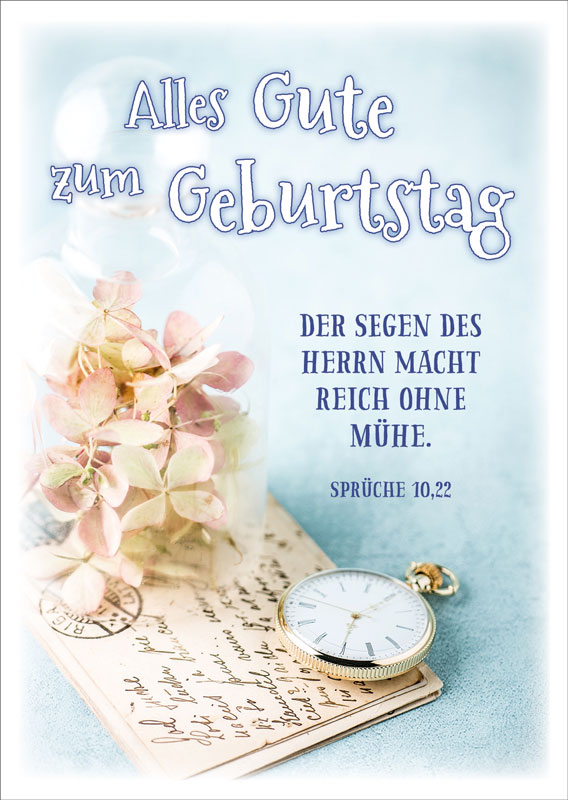 Postkarte Vintage Uhr