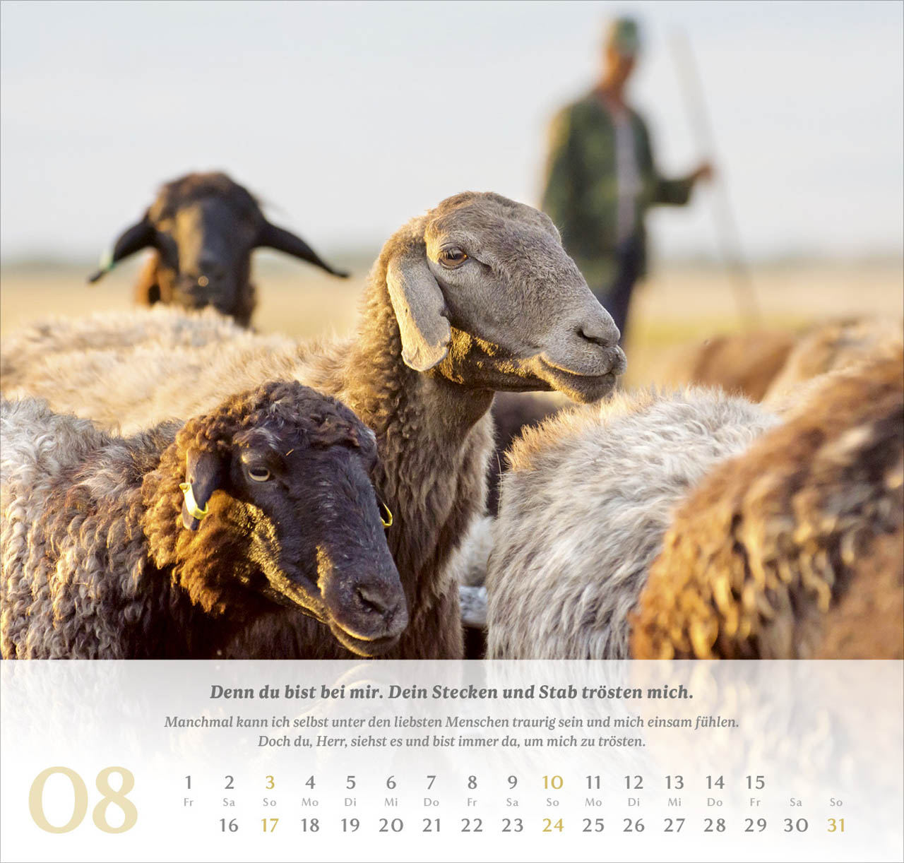 Psalm 23 Wandkalender