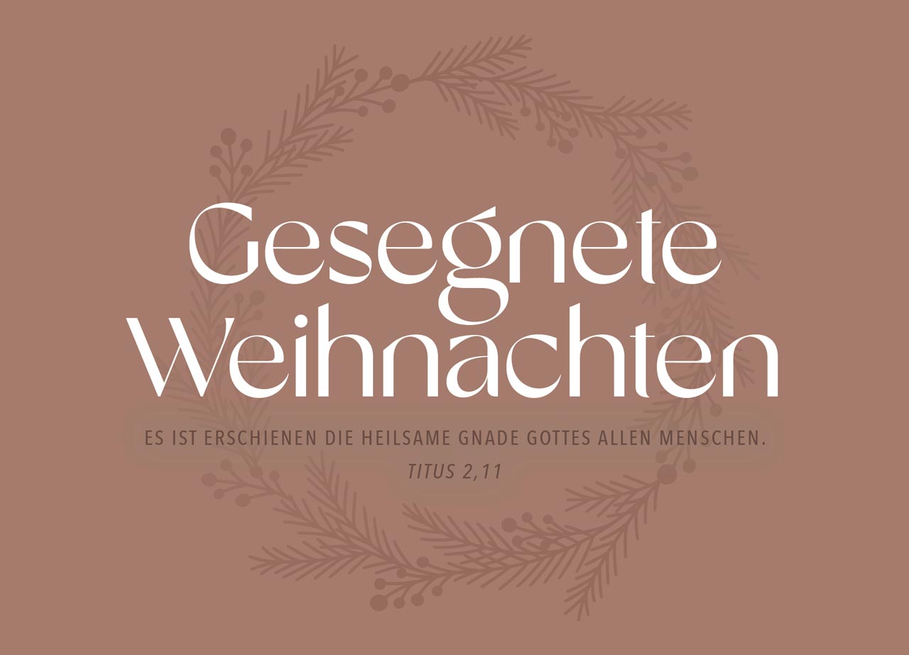 Minikarten Weihnachten
