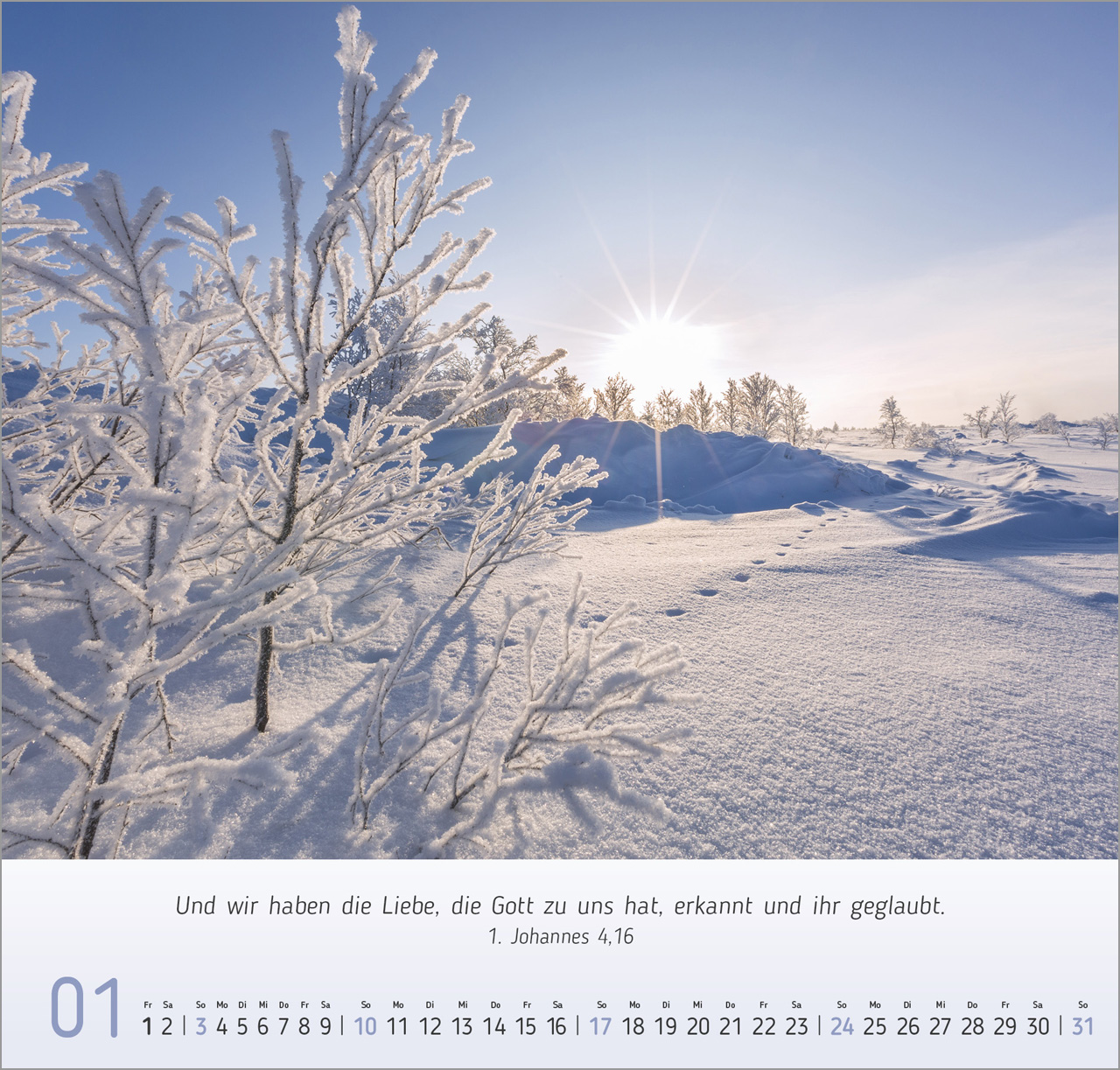 Licht-Impressionen 2027 – Wandkalender