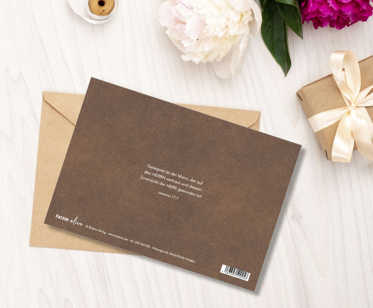 Faltkarte Gottes Segen zum Geburtstag