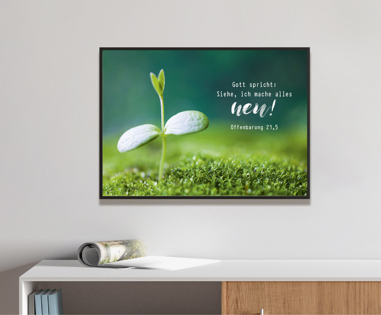 Poster Jahreslosung 2026 Spross A2