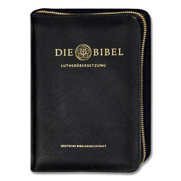 Lutherbibel. Lederausgabe mit Reisverschluss