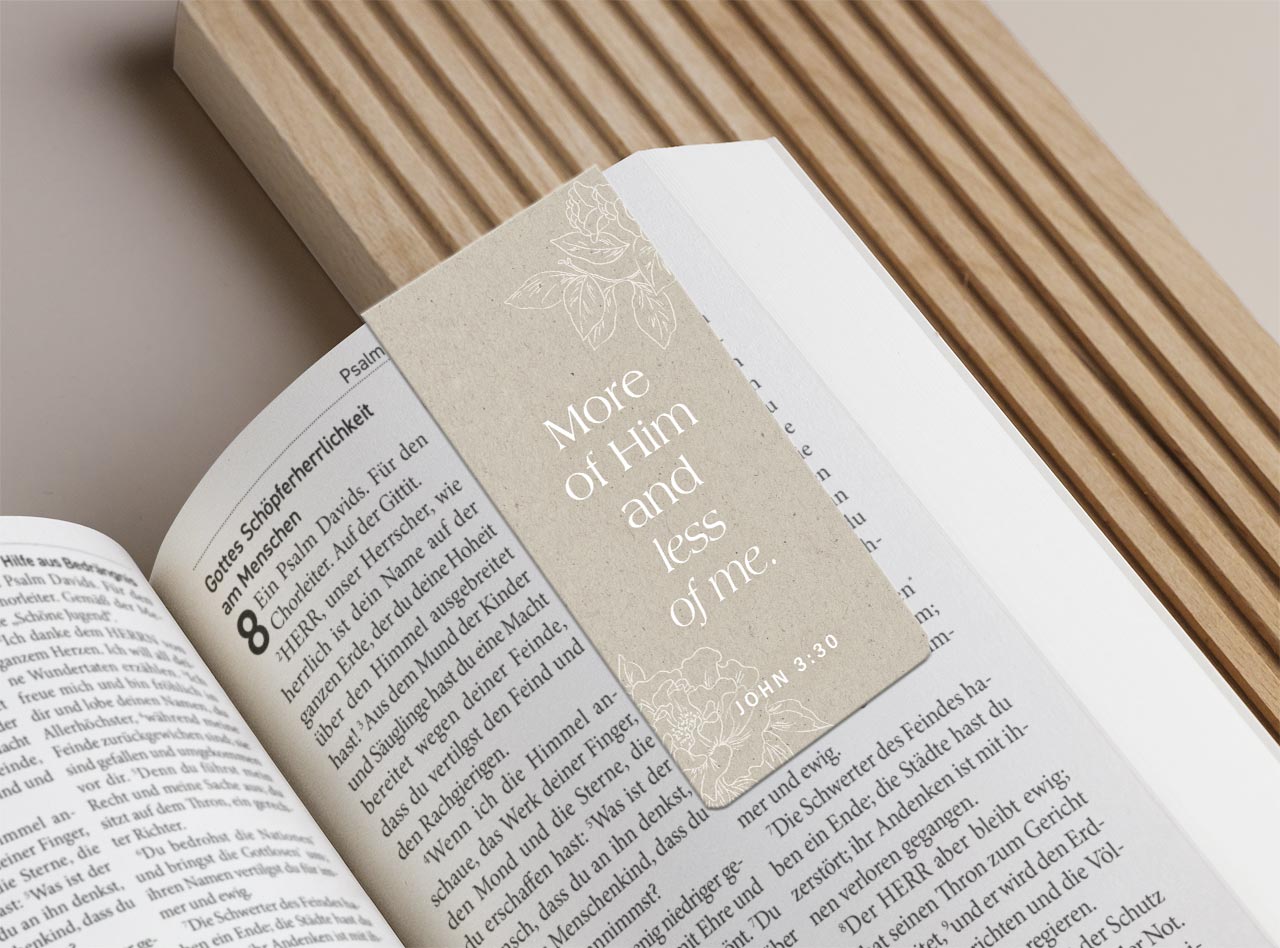 Magnetlesezeichen More of him