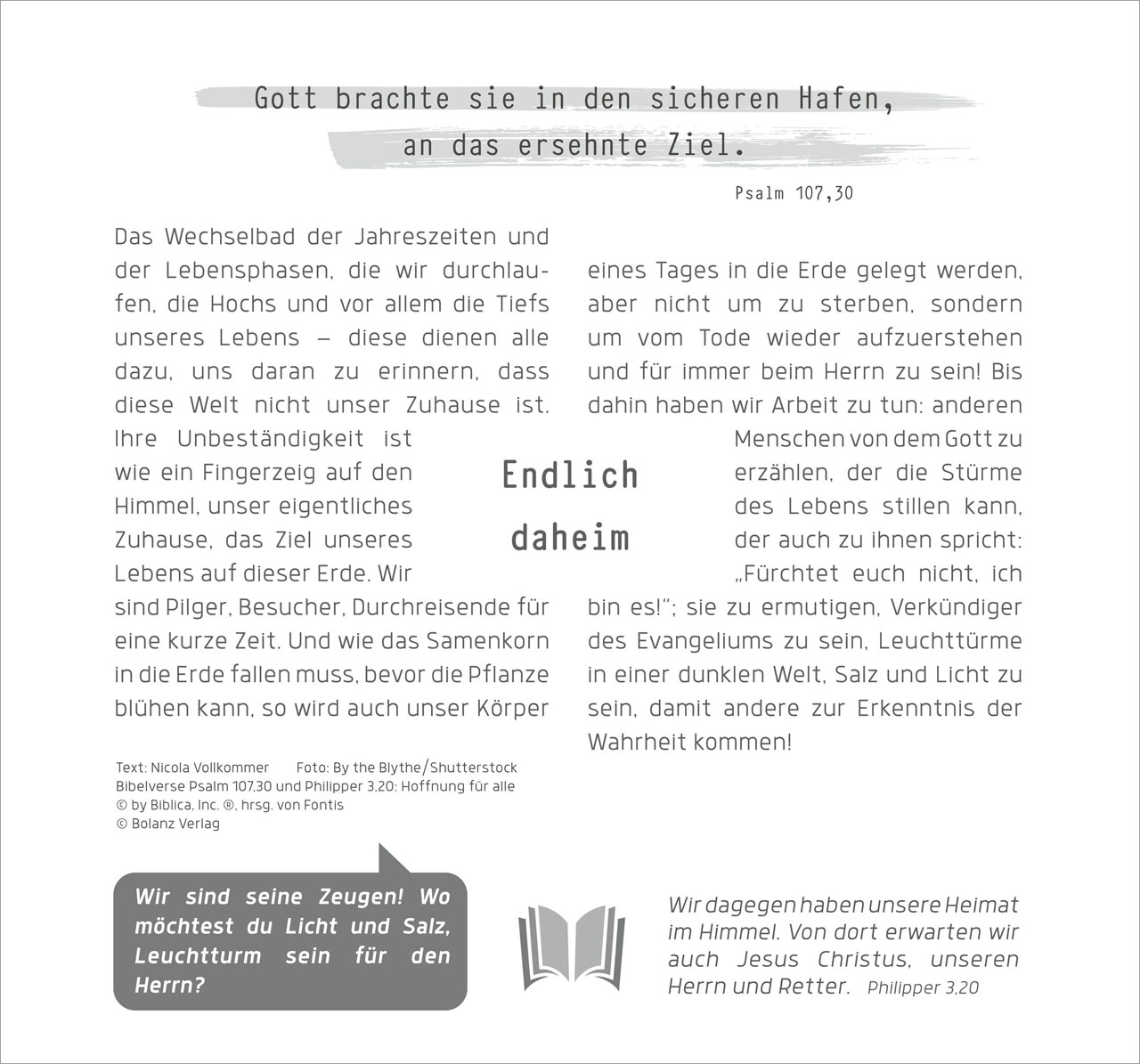 Zeit für Meer 2026 - Wandkalender