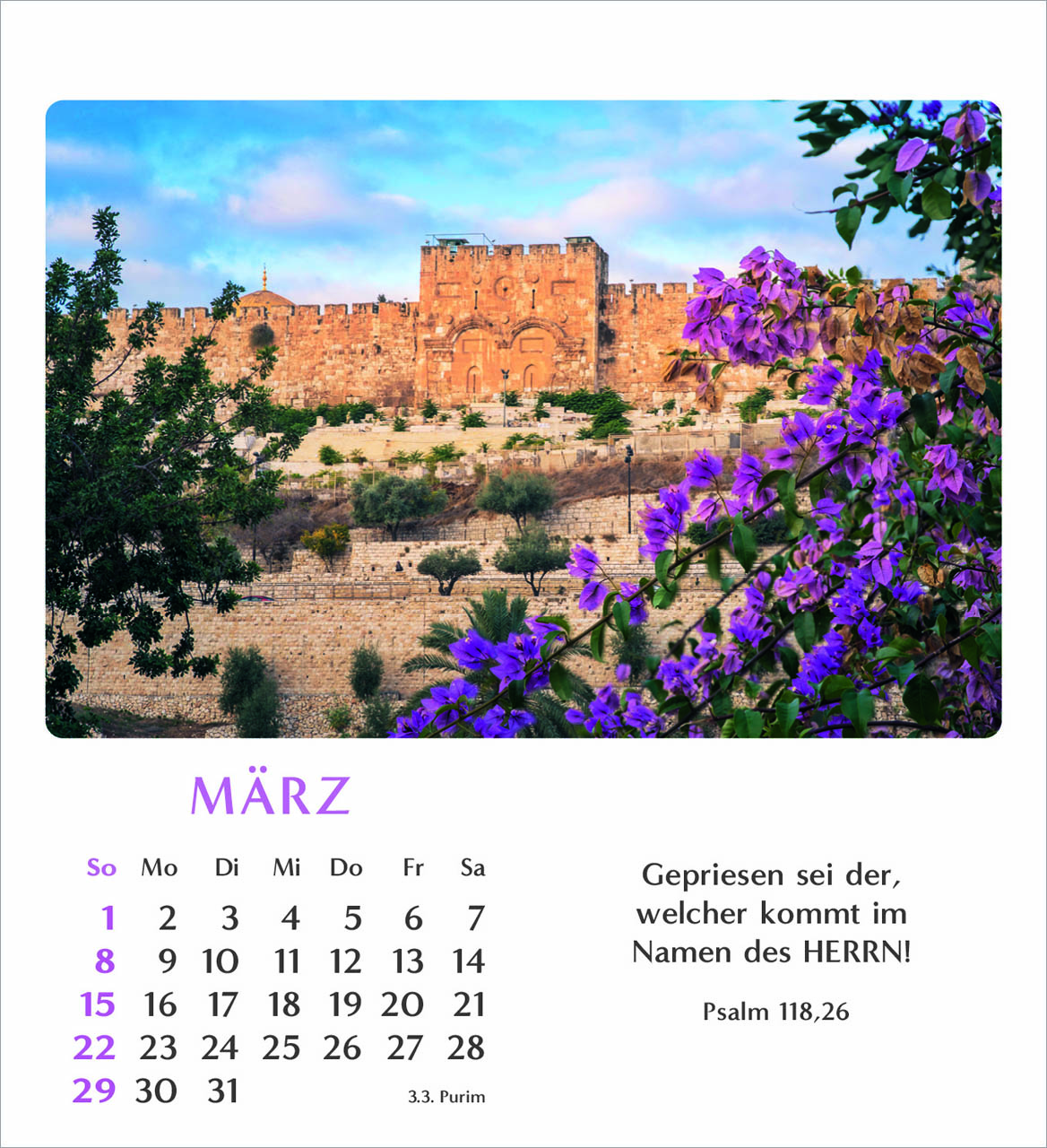 Geliebtes Israel Tischkalender 2026 Geliebtes Israel Tischkalender 2026