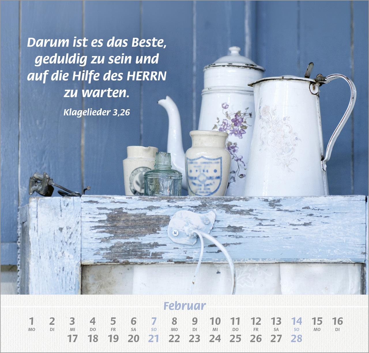 Denn du bist bei mir 2027 – Wandkalender