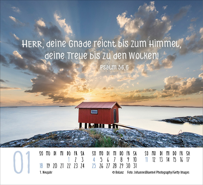 Zeit für Meer - Minikalender 2026
