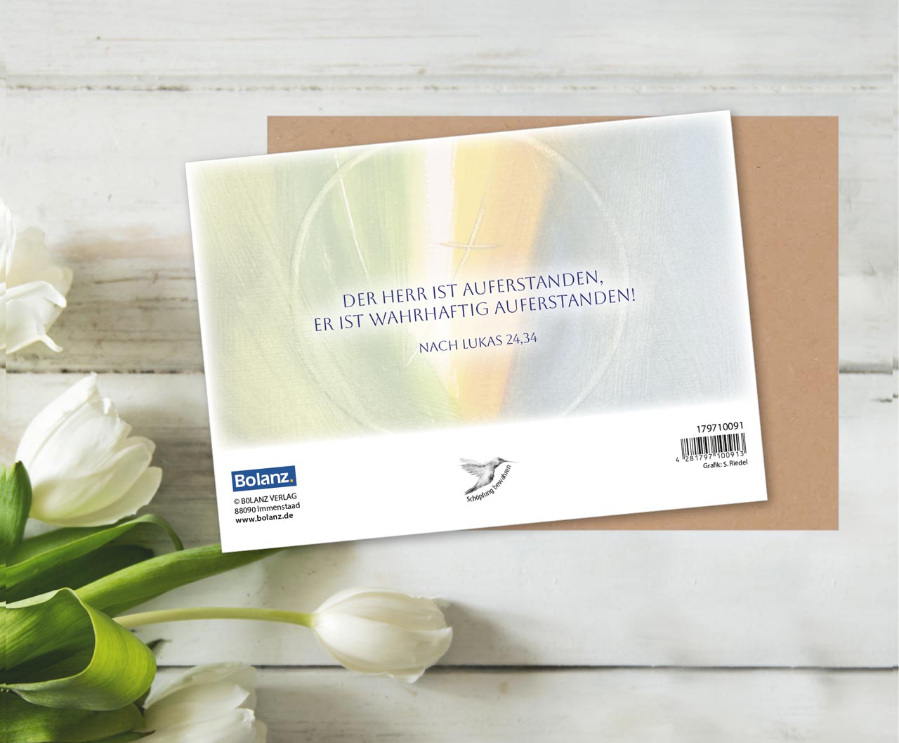 Faltkarte Ostern Riedel