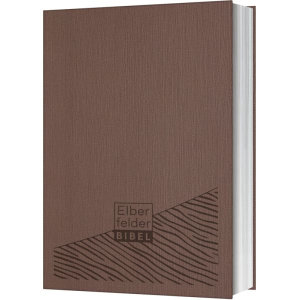 Elberfelder Bibel - Standardausgabe, Kunstleder braun