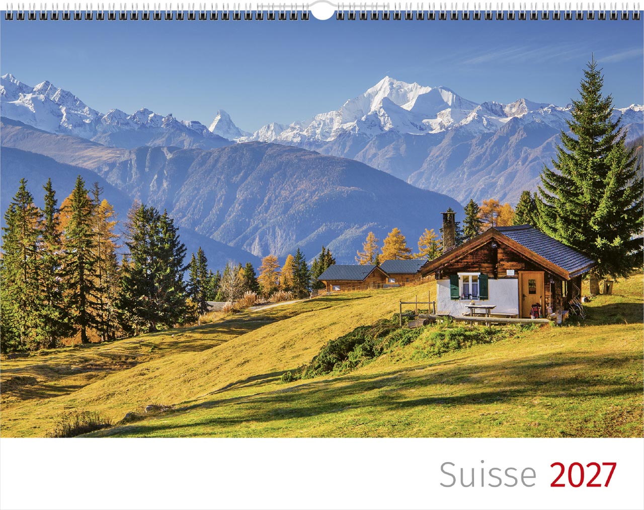 Schweiz 2027 – Wandkalender (französisch)