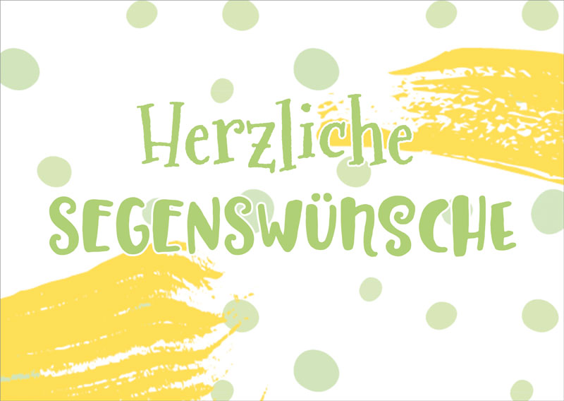 Postkartenbox Segenswünsche