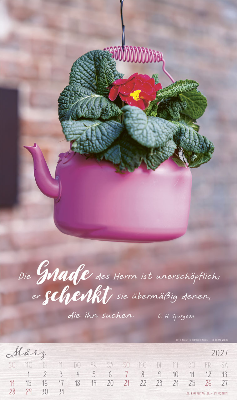Mit seiner Kraft 2027 – Posterkalender