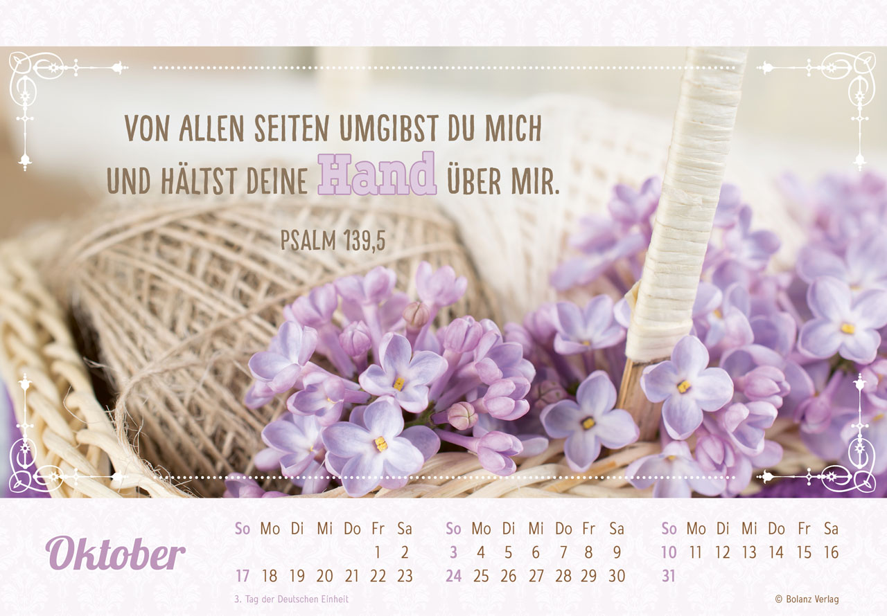 Herzliche Worte für dich 2027 – Panoramakalender