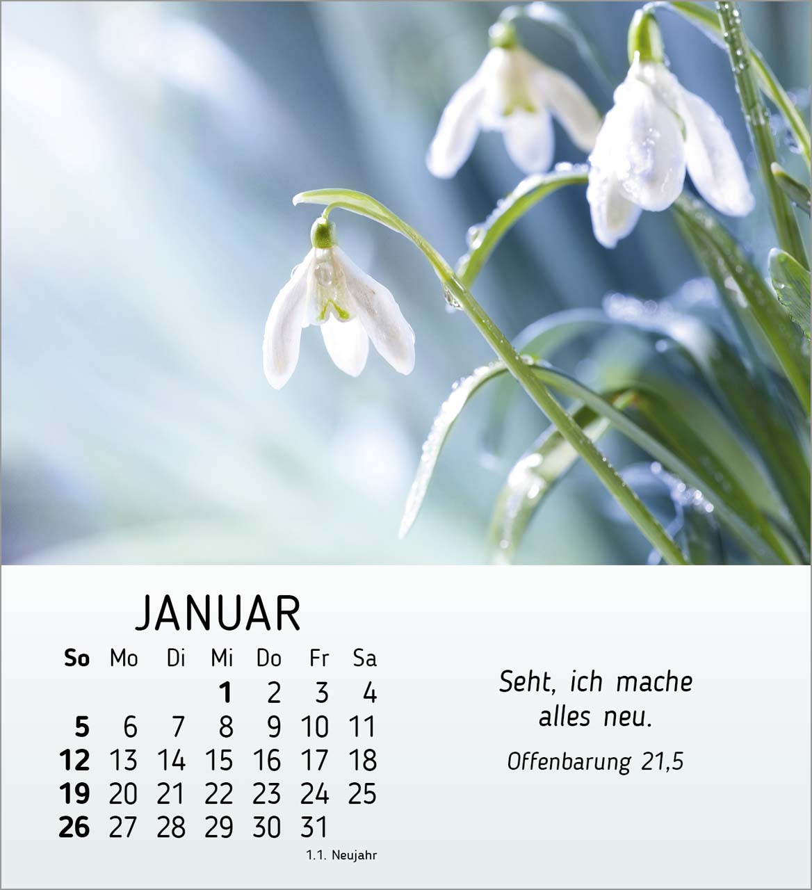 Ich wünsche dir Freude Tischkalender