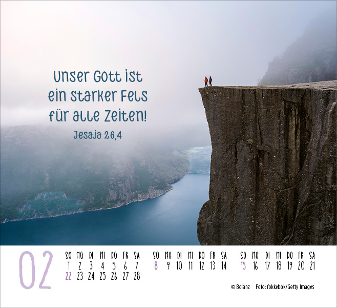 Freiheit 2026 - Minikalender Freiheit 2026 - Minikalender