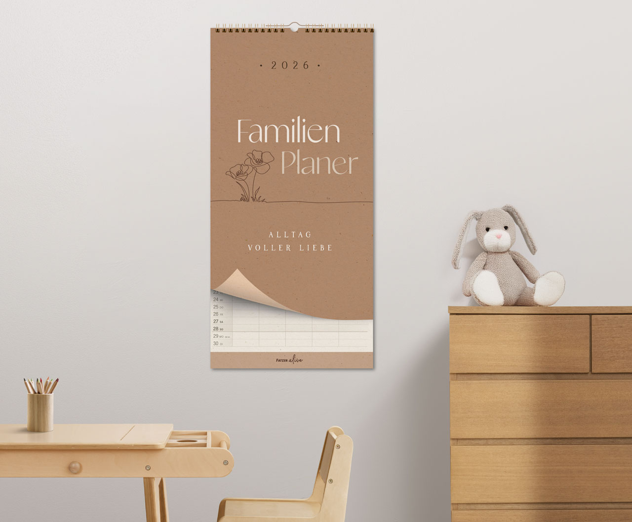 Alltag voller Liebe 2026 - Familienplaner