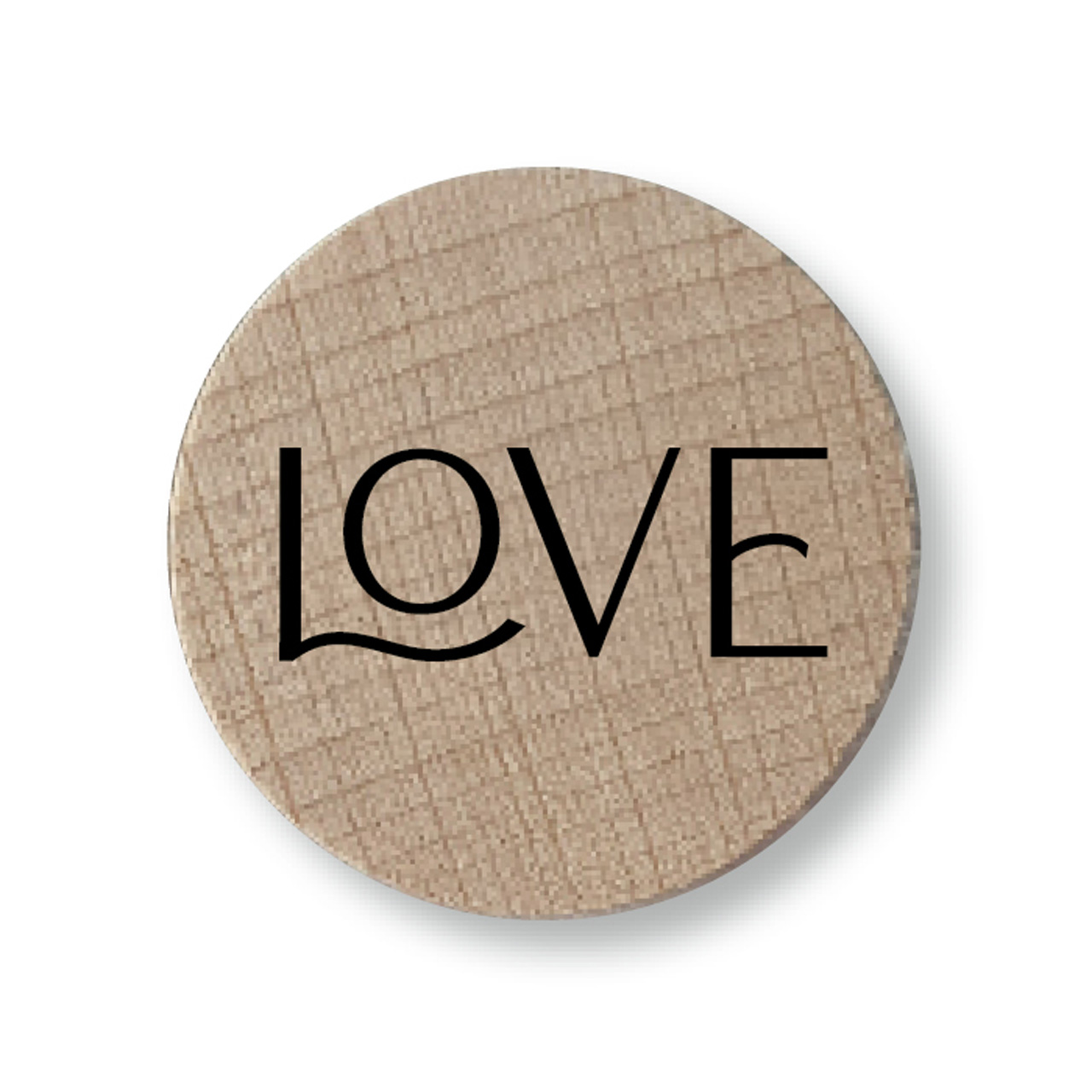 Holzmagnete Love