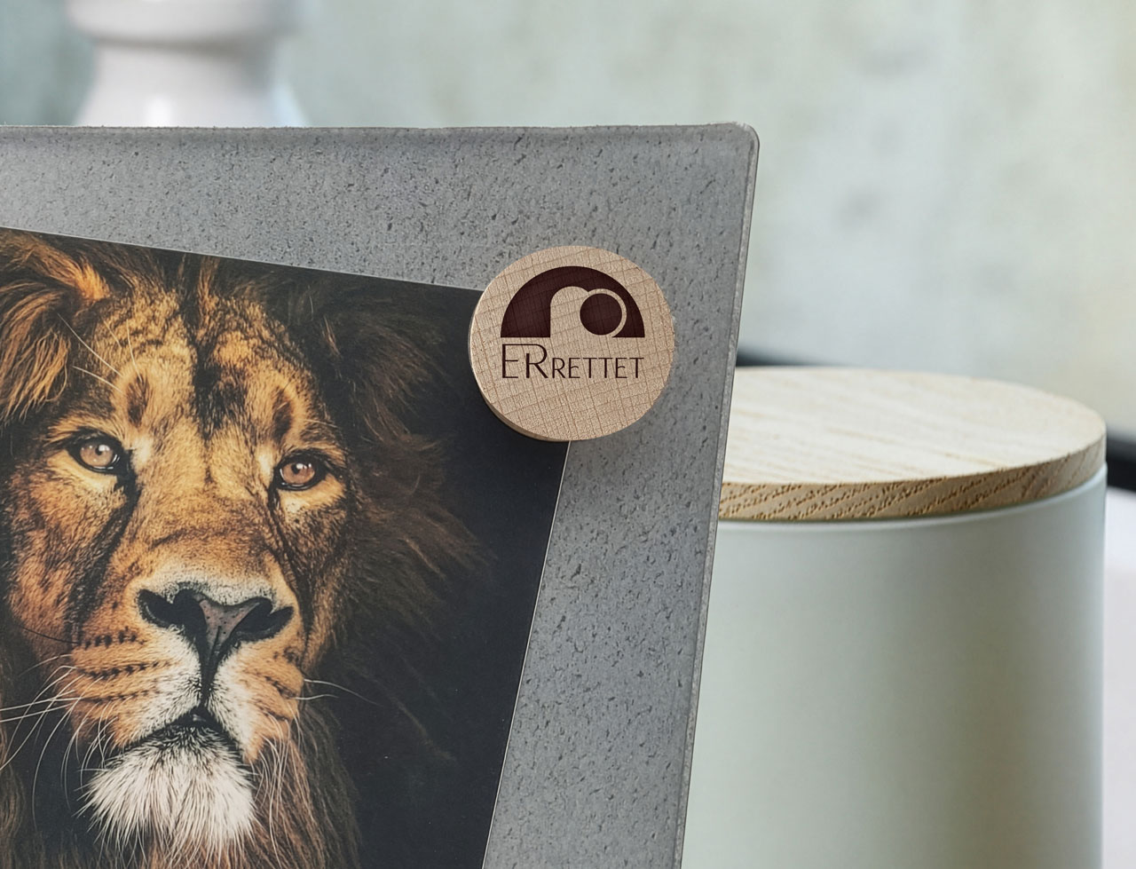 Holzmagnete Errettet