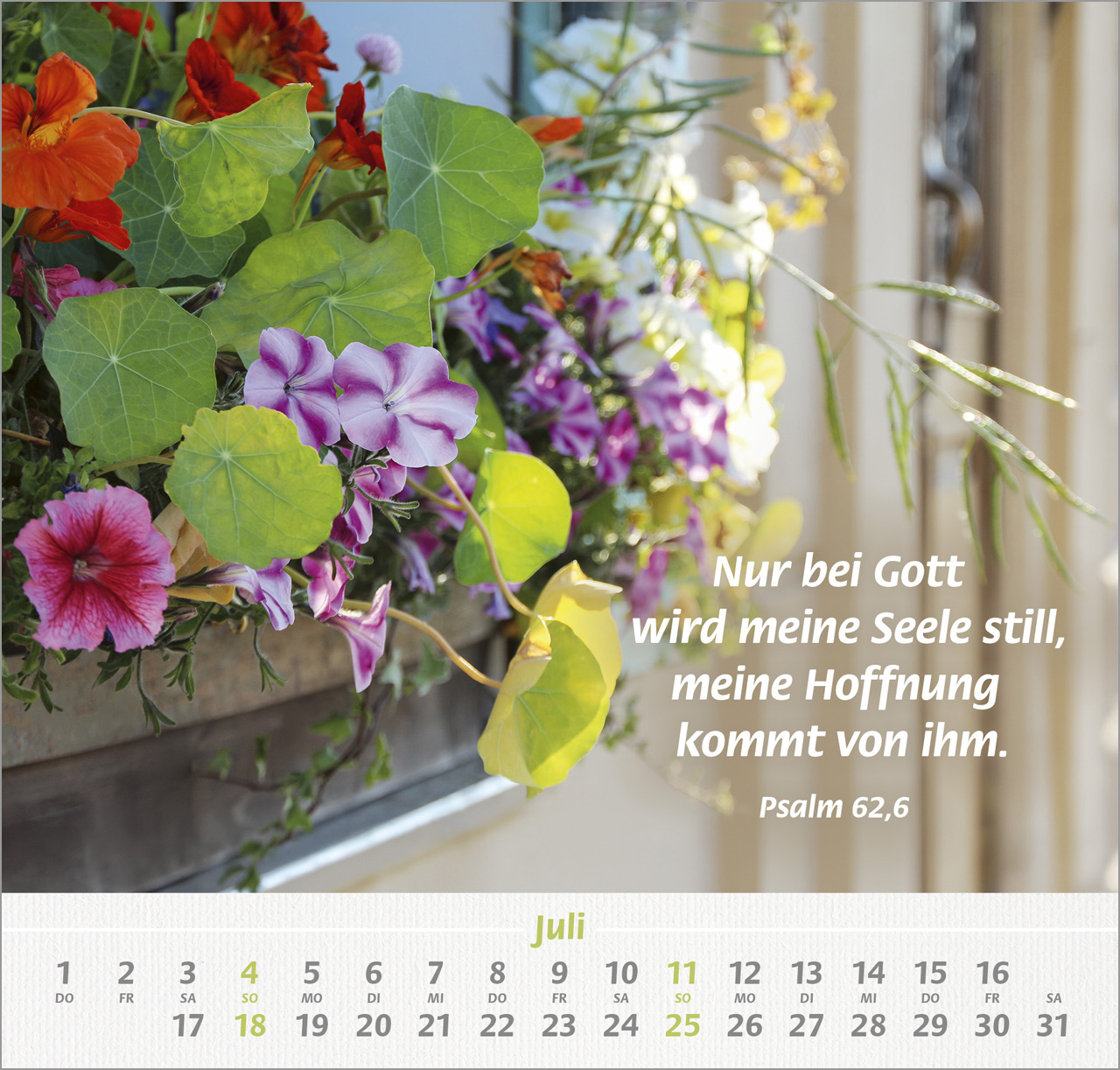 Denn du bist bei mir 2027 – Wandkalender
